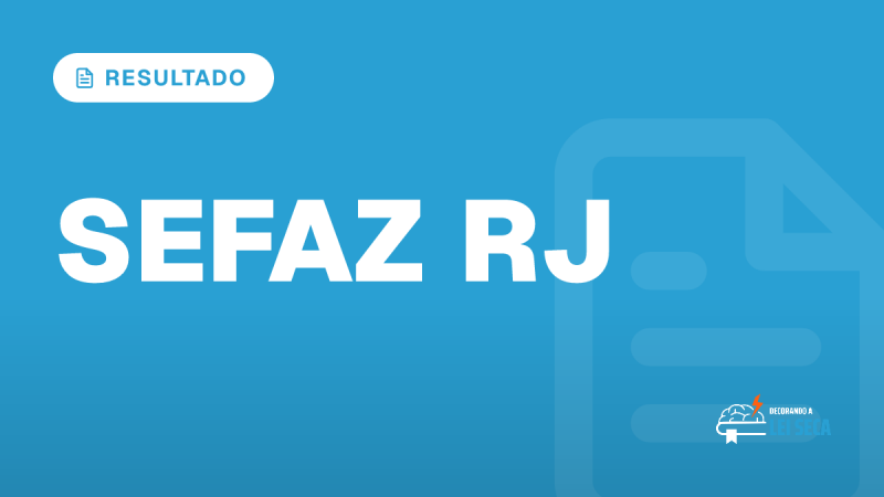 candidato visto de costas em corredor institucional para o Concurso Sefaz RJ