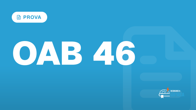 estudante em biblioteca com pasta fechada e expressão concentrada antes da prova da OAB (Edital OAB 46 Repescagem)