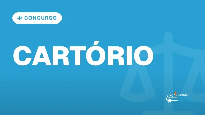 Capa do artigo "Concurso Cartório: CNJ Propõe Novas Regras" — CONCURSO