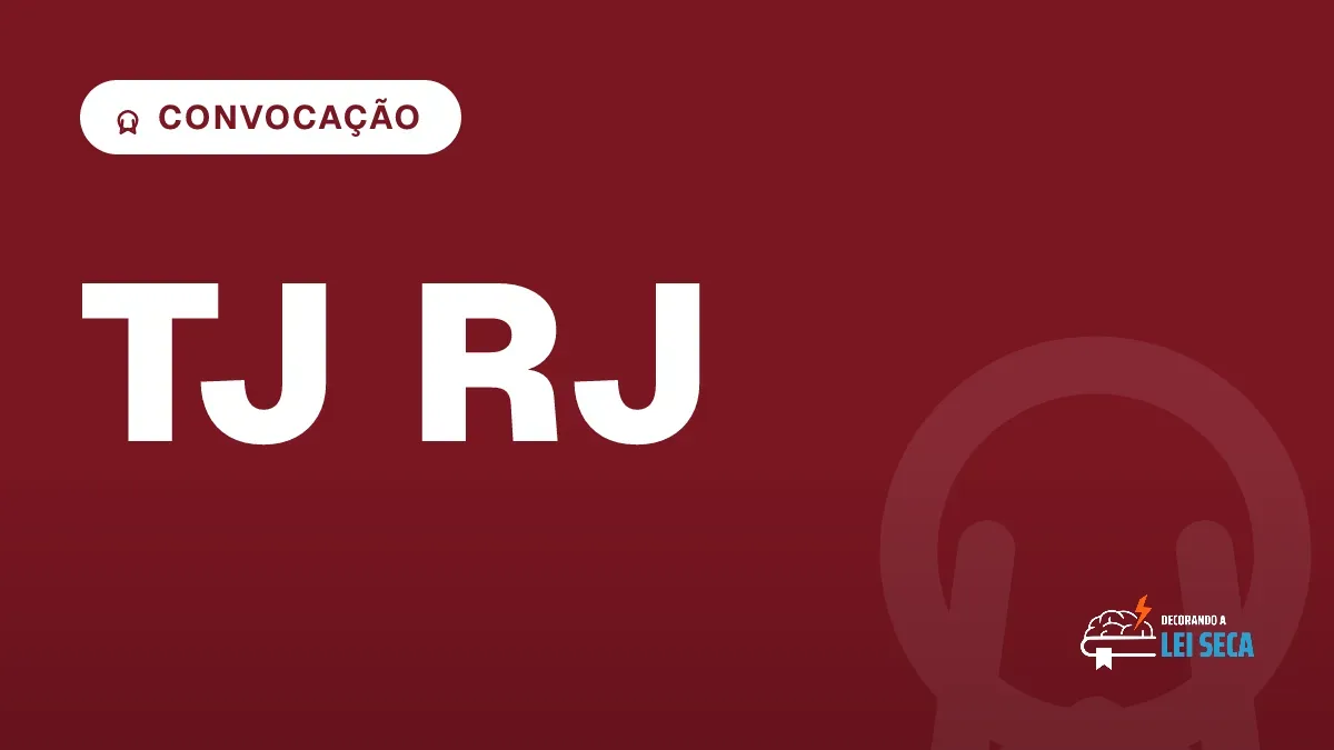 Capa do artigo "Concurso TJ RJ: Convocação de Aprovados até R$ 9 Mil" — CONVOCAÇÃO