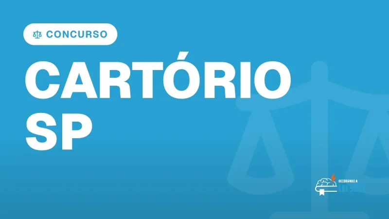 Capa do artigo "Concurso Cartório São Paulo: Vagas e Próximos Passos" — CONCURSO