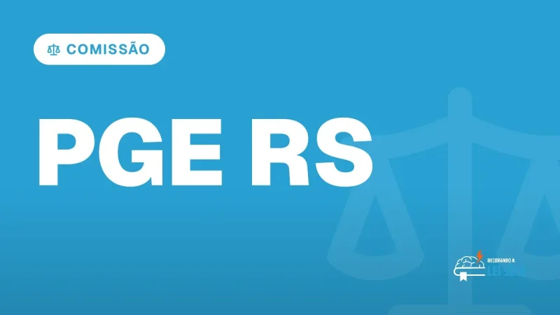 Capa do artigo "Concurso PGE RS: Comissão Formada para Procurador" — COMISSÃO