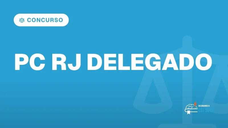 Capa do artigo "Concurso Delegado RJ: 85 Vagas e Cesgranrio" — CONCURSO