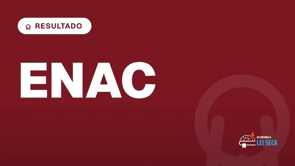 Capa do artigo "ENAC 2026.1: Gabarito Definitivo e Resultado" — RESULTADO