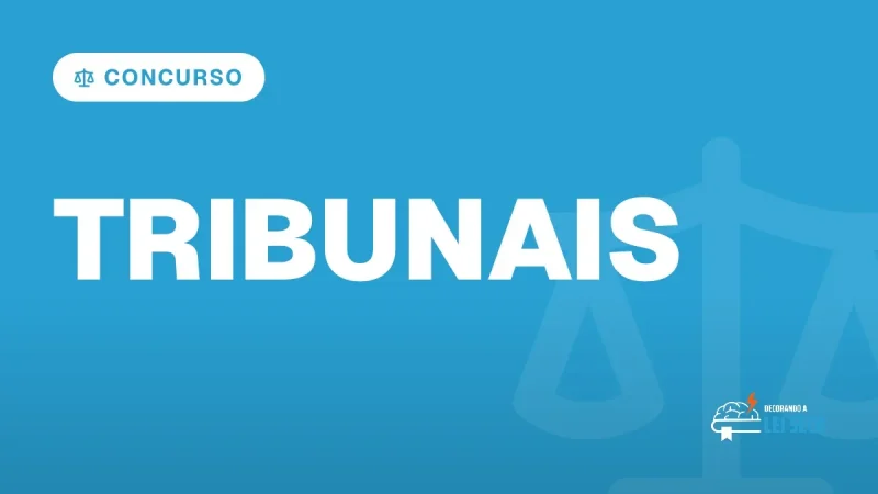 Capa do artigo "Concursos Tribunais 2026: Confira as Oportunidades" — CONCURSO