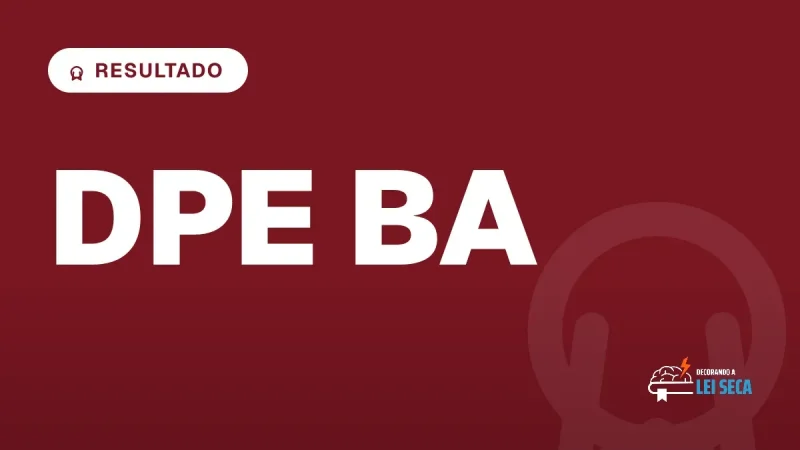 Capa do artigo "Concurso DPE BA: Residência Tem Resultado Final" — RESULTADO