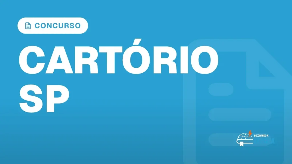 Capa do artigo "Concurso Cartório SP: Edital Previsto para 2026" — CONCURSO