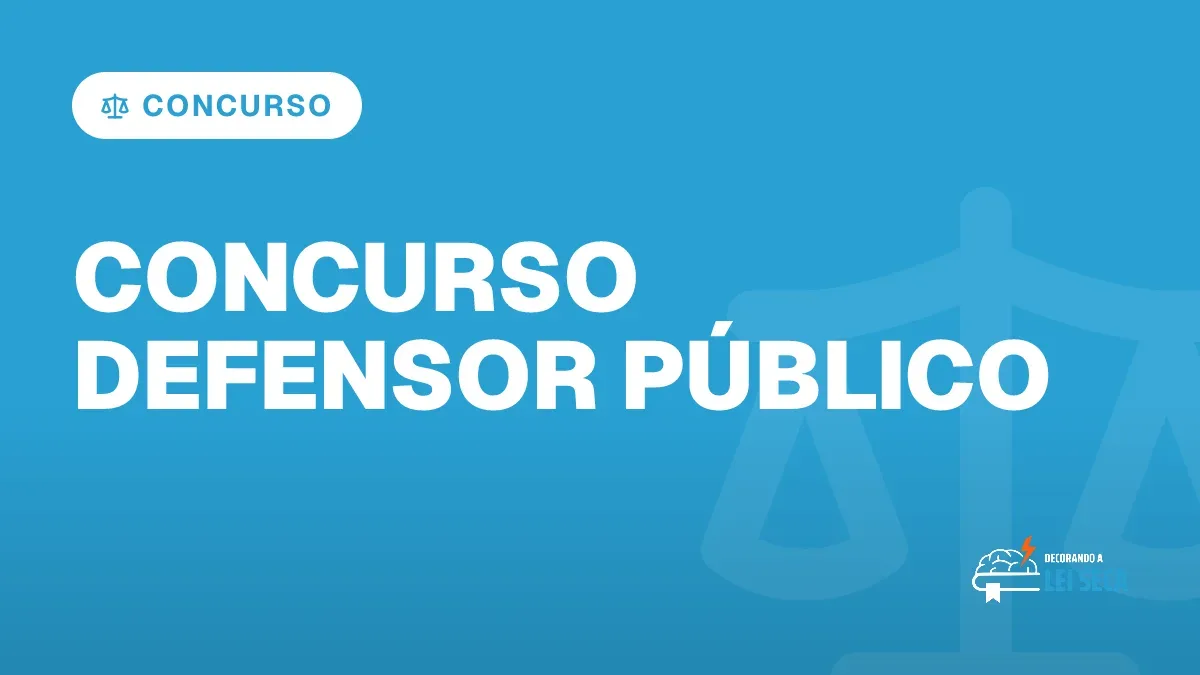 Capa do artigo "Concurso Defensor Público: Situação em 2026" — CONCURSO