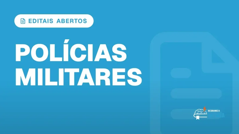 Capa do artigo "Concursos Polícia Militar: Panorama de 2026" — EDITAIS ABERTOS
