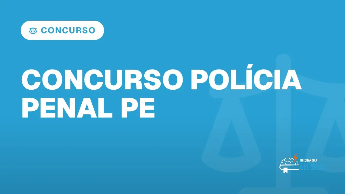 Capa do artigo "Concurso Polícia Penal PE: Comissão Formada" — CONCURSO