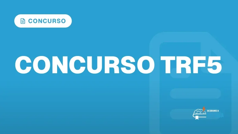 Capa do artigo "Concurso TRF5: Edital Publicado, 11 Vagas para Juiz" — CONCURSO