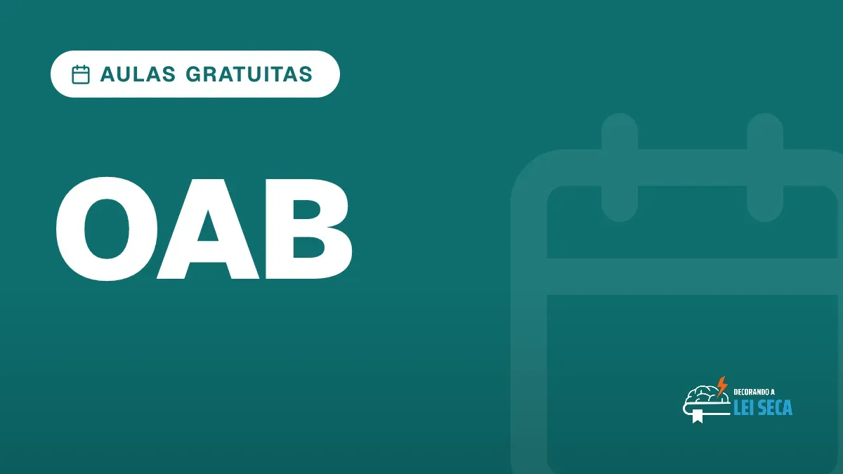 Capa do artigo "Exame OAB 2026: Aulas Gratuitas e Datas" — AULAS GRATUITAS