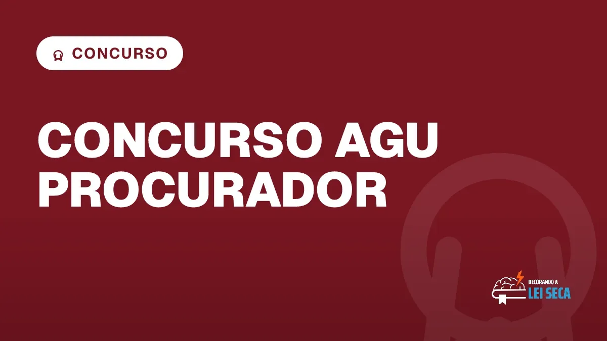 Capa do artigo "Concurso AGU Procurador: Exame Aprovado e Salário" — CONCURSO