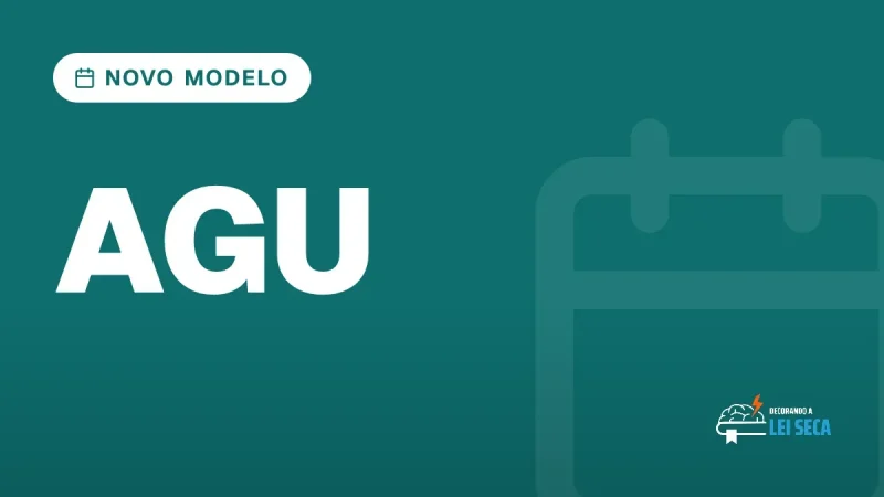 Capa do artigo "Concurso AGU 2026: ENAP Antes das Provas" — NOVO MODELO