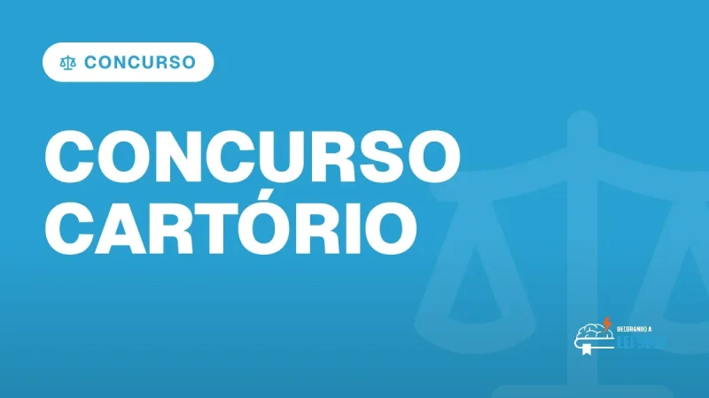 Capa do artigo "Concurso Cartório: Escolha da Serventia" — CONCURSO