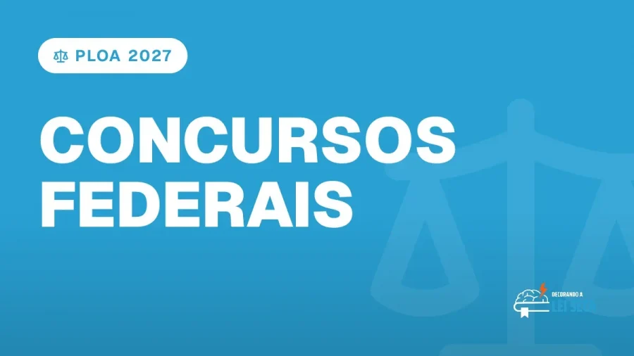 Capa do artigo "Concursos Federais: PLOA 2027 Prevê 53.530 Vagas" — PLOA 2027