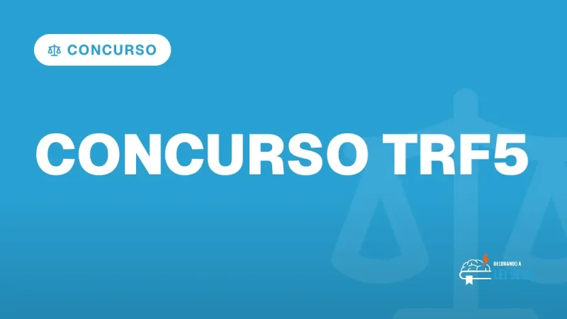 Capa do artigo "Concurso TRF5: Oportunidades JurÃdicas em Setembro" — CONCURSO