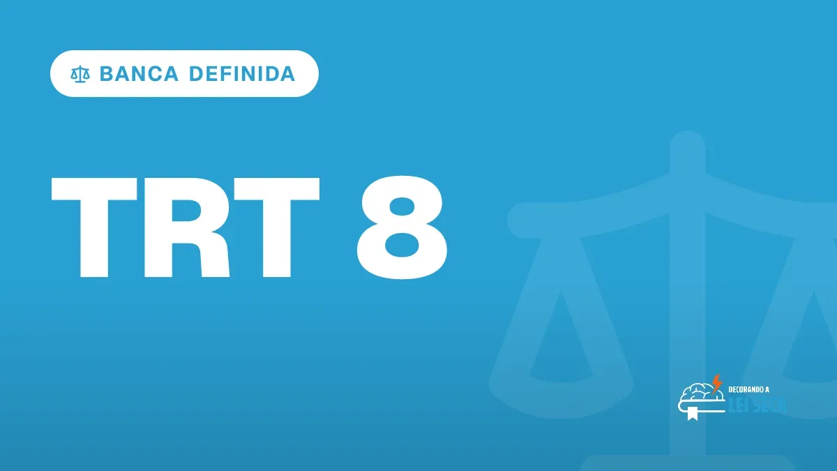 Capa do artigo "Concurso TRT 8: Banca Definida para Analista" — BANCA DEFINIDA
