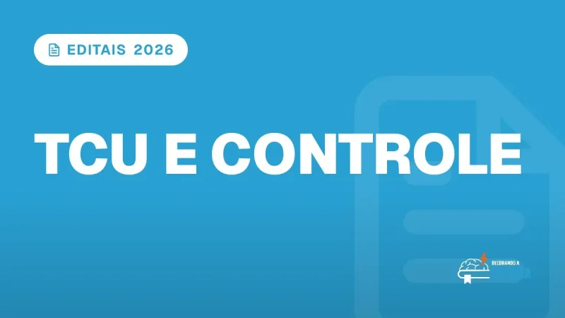 Capa do artigo "Concurso TCU: Editais e Previsões 2026" — EDITAIS 2026