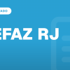 candidato visto de costas em corredor institucional para o Concurso Sefaz RJ