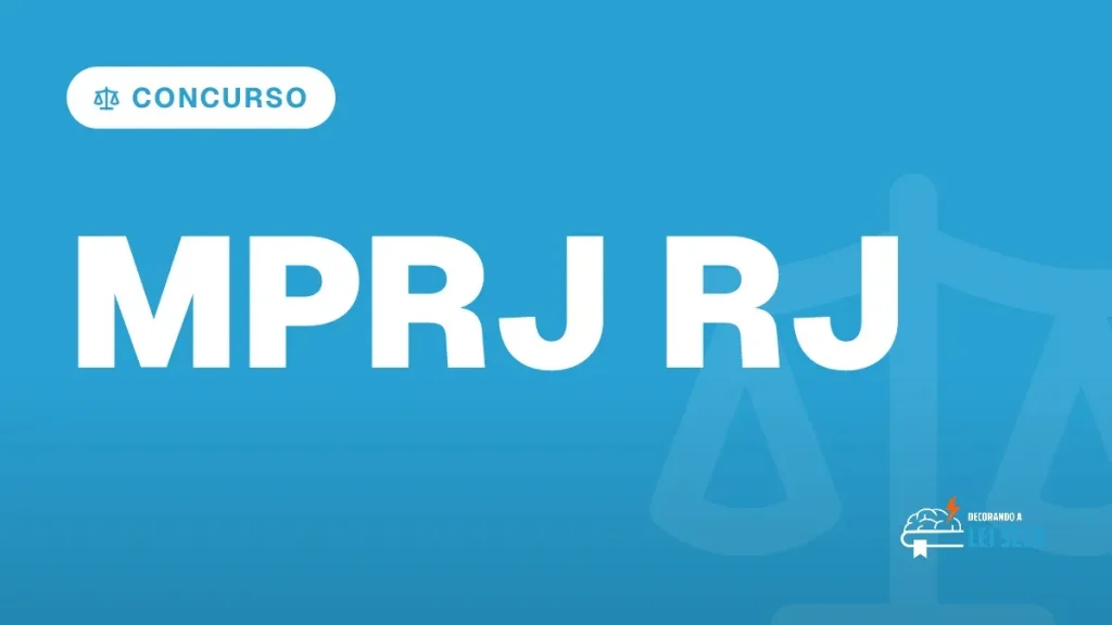 Capa do artigo "Concurso MPRJ: Histórico, Subsídio e Seleção" — CONCURSO