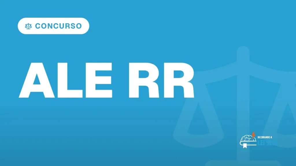 Capa do artigo "Legislação Concurso ALE RR: Como Priorizar por Cargo" — CONCURSO
