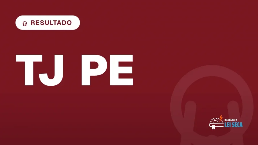 Capa do artigo "Concurso TJ PE: Resultado Preliminar Publicado" — RESULTADO