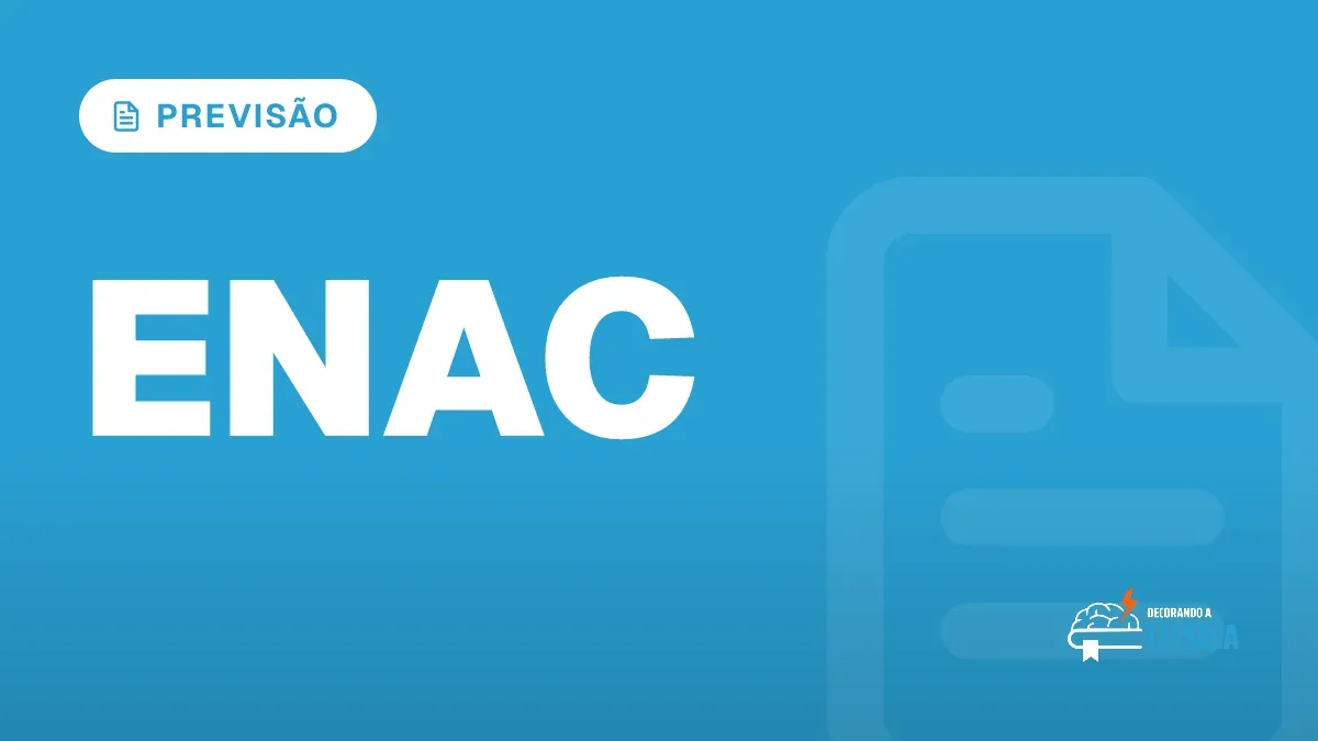 Capa do artigo "ENAC 2026.2: Edital Previsto para Julho" — PREVISÃO