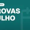Capa do artigo "Concurso Público: Provas de Julho para Acompanhar" — CONCURSO