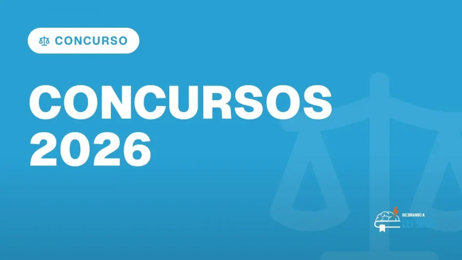 Capa do artigo "Concursos 2026: Vagas, Salários e Lei Seca" — CONCURSO