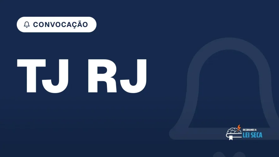 Capa do artigo "Concurso TJ RJ: Mais Nomeações Confirmadas" — CONVOCAÇÃO