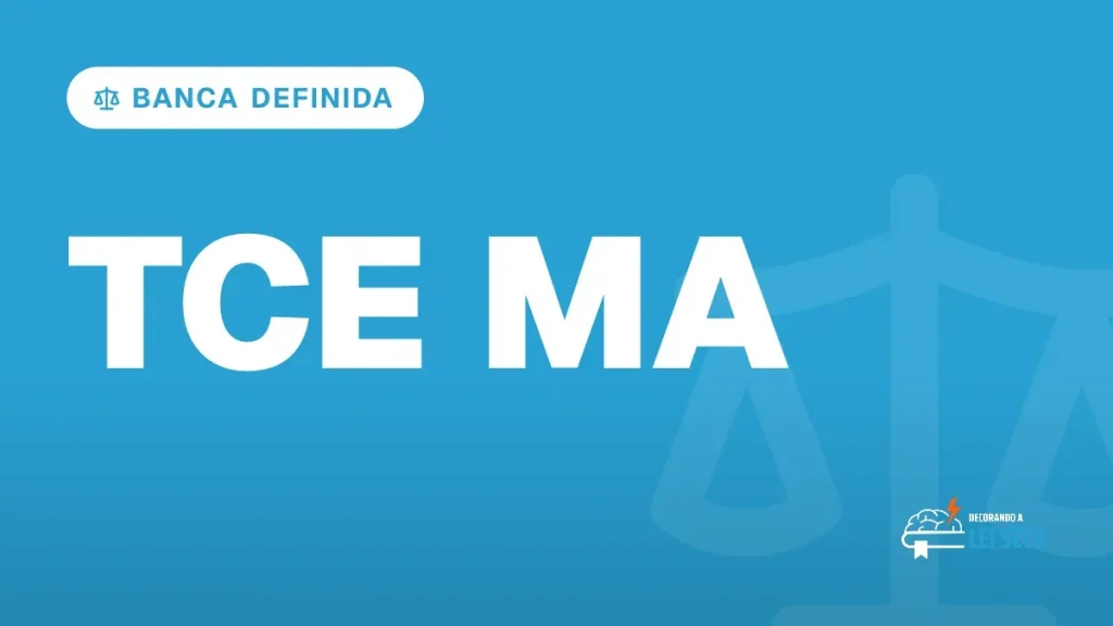 Capa do artigo "Concurso TCE MA 2026: Cebraspe e 40 Vagas" — BANCA DEFINIDA