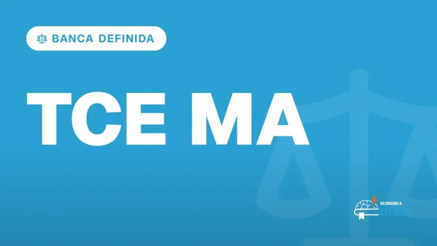 Capa do artigo "Concurso TCE MA 2026: Cebraspe e 40 Vagas" — BANCA DEFINIDA