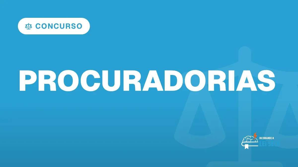 Capa do artigo "Concursos Procurador 2026: Salários e Lei Seca" — CONCURSO