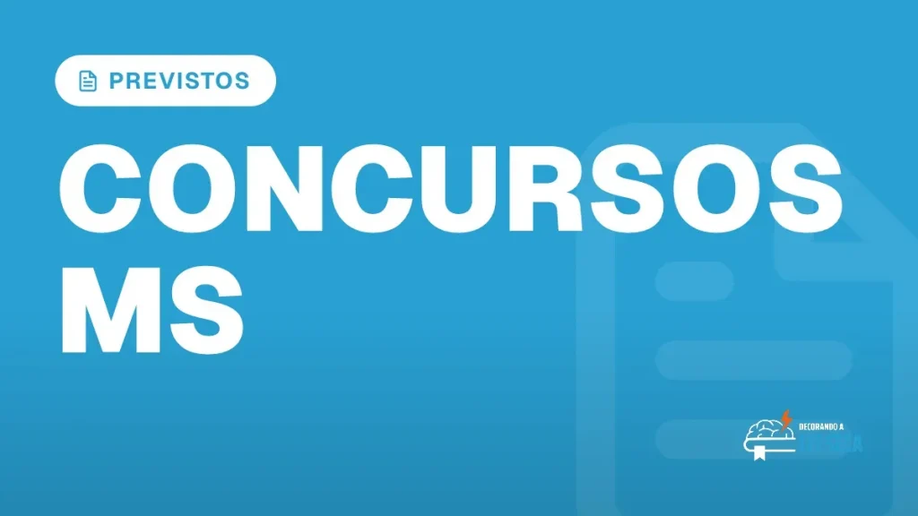 Capa do artigo "Concursos MS 2026: Vagas, Editais e Notícias" — PREVISTOS