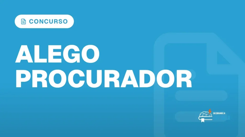 Capa do artigo "Concurso ALEGO Procurador: Edital Previsto em 2026" — CONCURSO