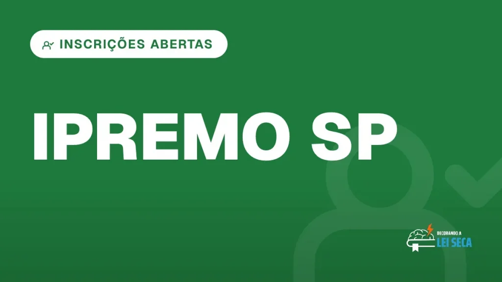 Capa do artigo "Concurso IPREMO de Morro Agudo SP: Inscrições até 10/8!" — INSCRIÇÕES ABERTAS