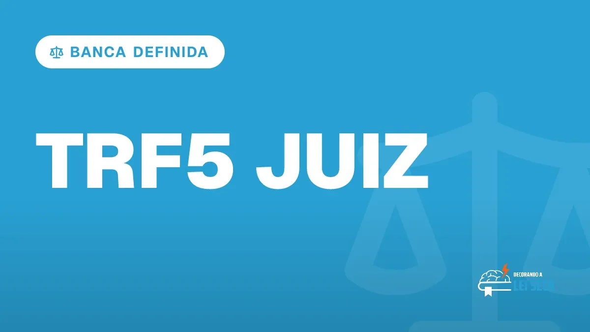 Capa do artigo "Concurso TRF5 Juiz: FGV Contratada e R$ 37,7 Mil" — BANCA DEFINIDA