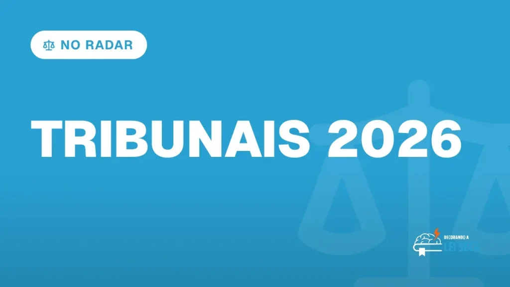 Capa do artigo "Concursos Tribunais 2026: Analista e Oficial" — NO RADAR