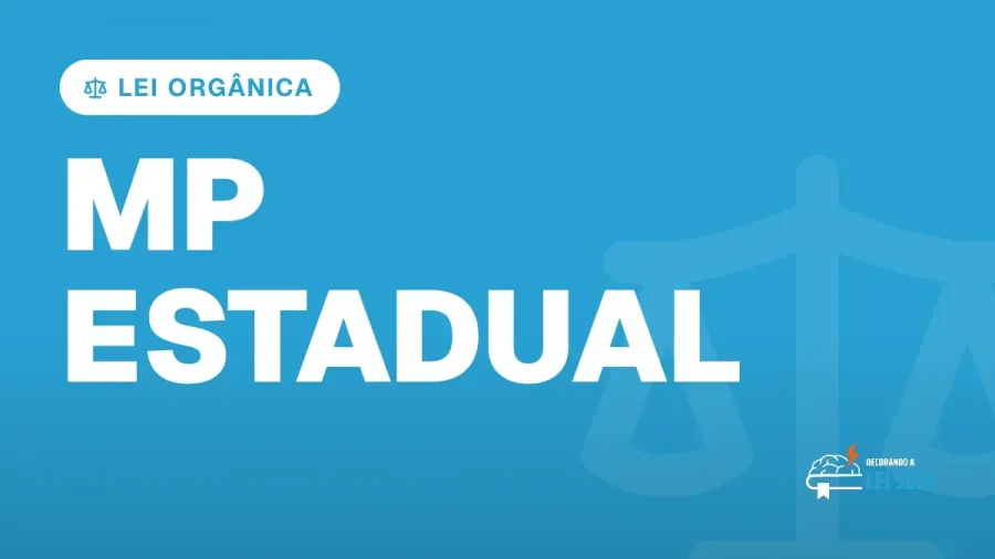 Capa do artigo "Lei Orgânica do Ministério Público para Concurso de Promotor" — LEI ORGÂNICA