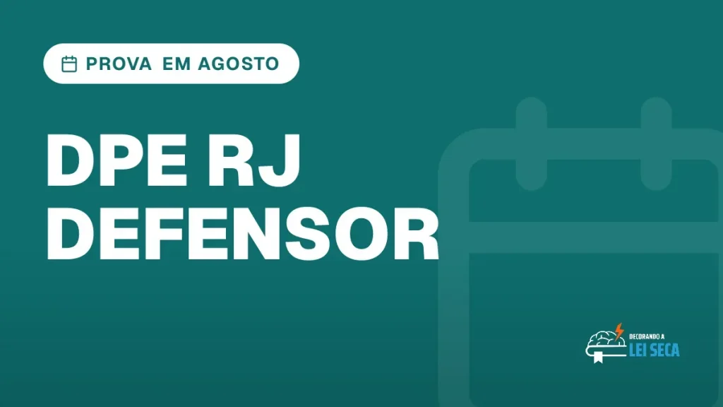 Capa do artigo "Concurso DPE RJ: Prova em Agosto e R$ 34,2 Mil" — PROVA EM AGOSTO