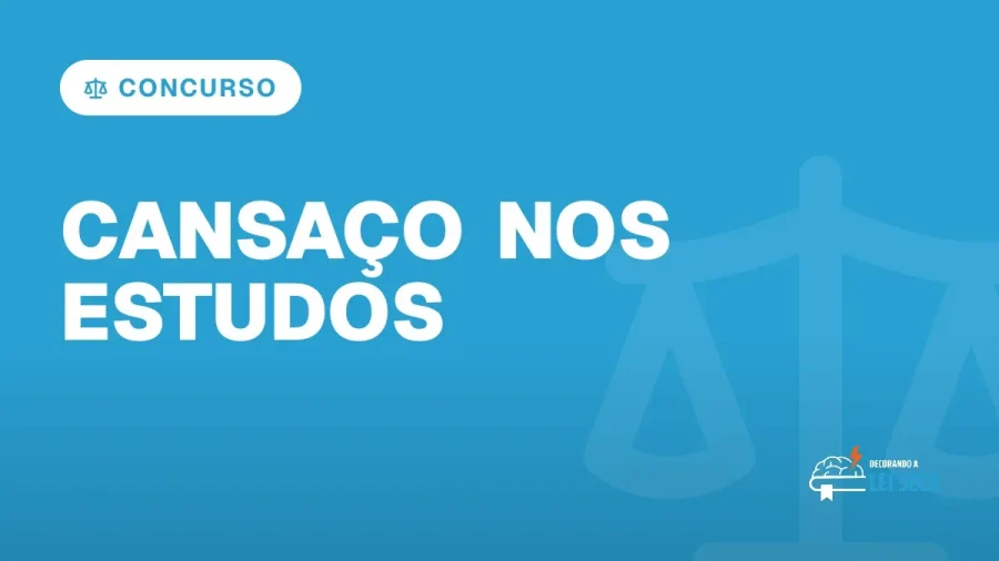 Capa do artigo "Cansaço nos Estudos: Fadiga ou Alerta Médico?" — CONCURSO