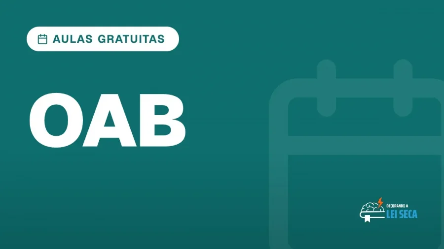 Capa do artigo "Exame OAB 2026: Aulas Gratuitas e Datas" — AULAS GRATUITAS