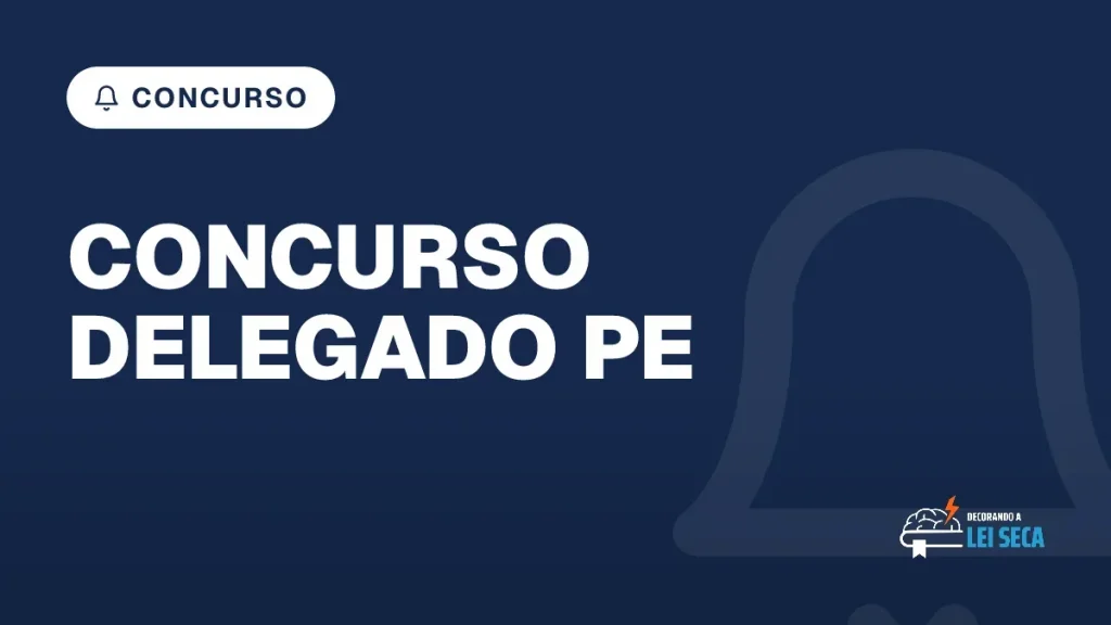 Capa do artigo "Concurso Delegado PE: Cebraspe e TR Divulgados" — CONCURSO