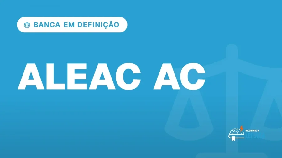 Capa do artigo "Concurso ALEAC AC: Banca em Definição" — BANCA EM DEFINIÇÃO