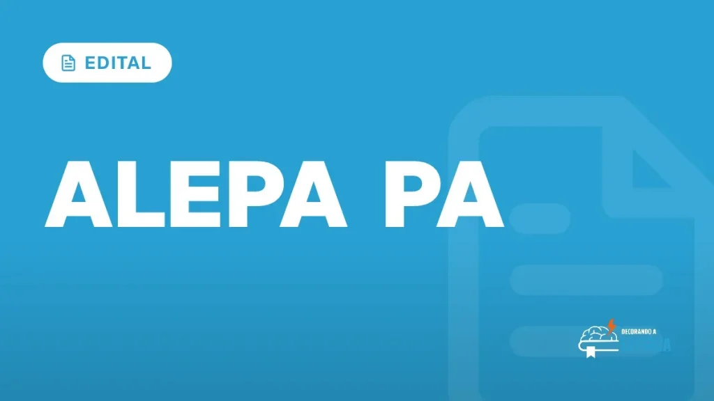 Capa do artigo "Concurso ALEPA PA: Extrato de Edital Publicado" — EDITAL