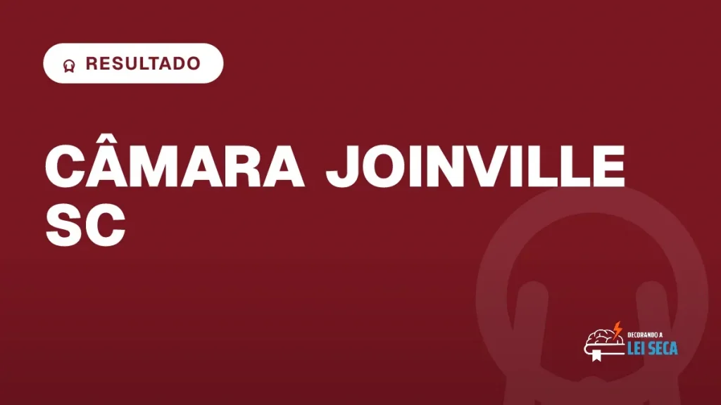Capa do artigo "Concurso Procurador Câmara de Joinville SC: Resultado" — RESULTADO