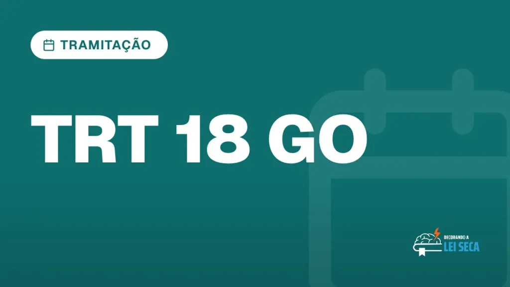 Capa do artigo "Concurso TRT GO: Câmara Aprova Mudança de Cargos" — TRAMITAÇÃO