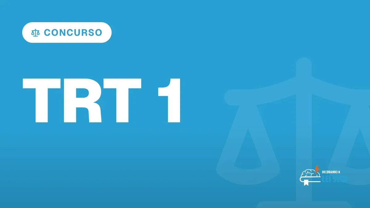 Capa do artigo "Concurso TRT 1 RJ: PL Cria 156 Cargos" — CONCURSO