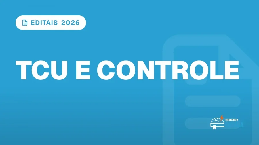 Capa do artigo "Concurso TCU: Editais e Previsões 2026" — EDITAIS 2026